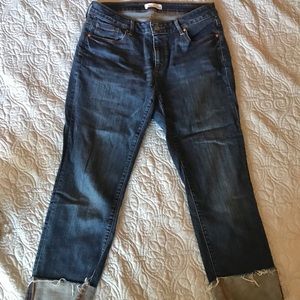 Loft crop jeans